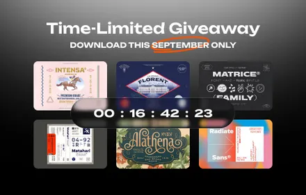 Pixelbuddha July Tim-Limited Giveaway — six massive design products, available for subscribers this month.