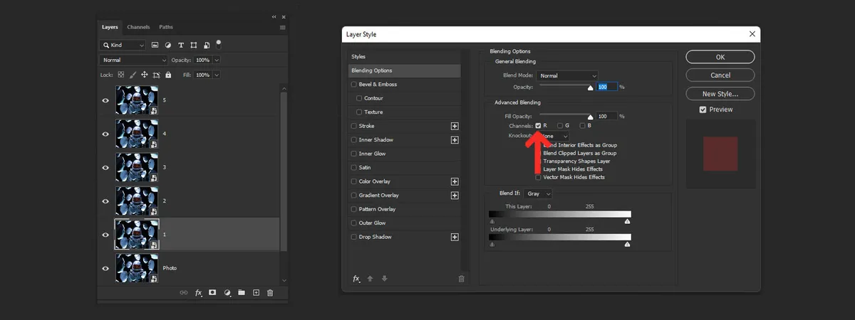 Glitch Effect in Photoshop