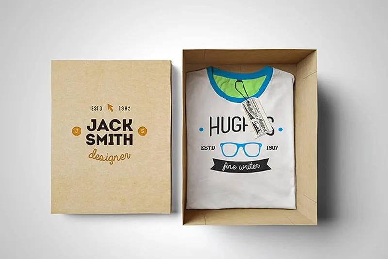 T-Shirt Mockup: Box Edition