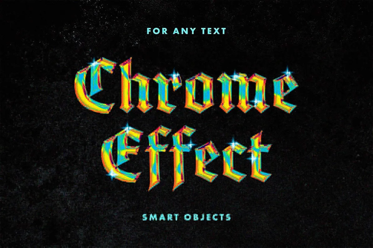 Holographic Chrome Effect