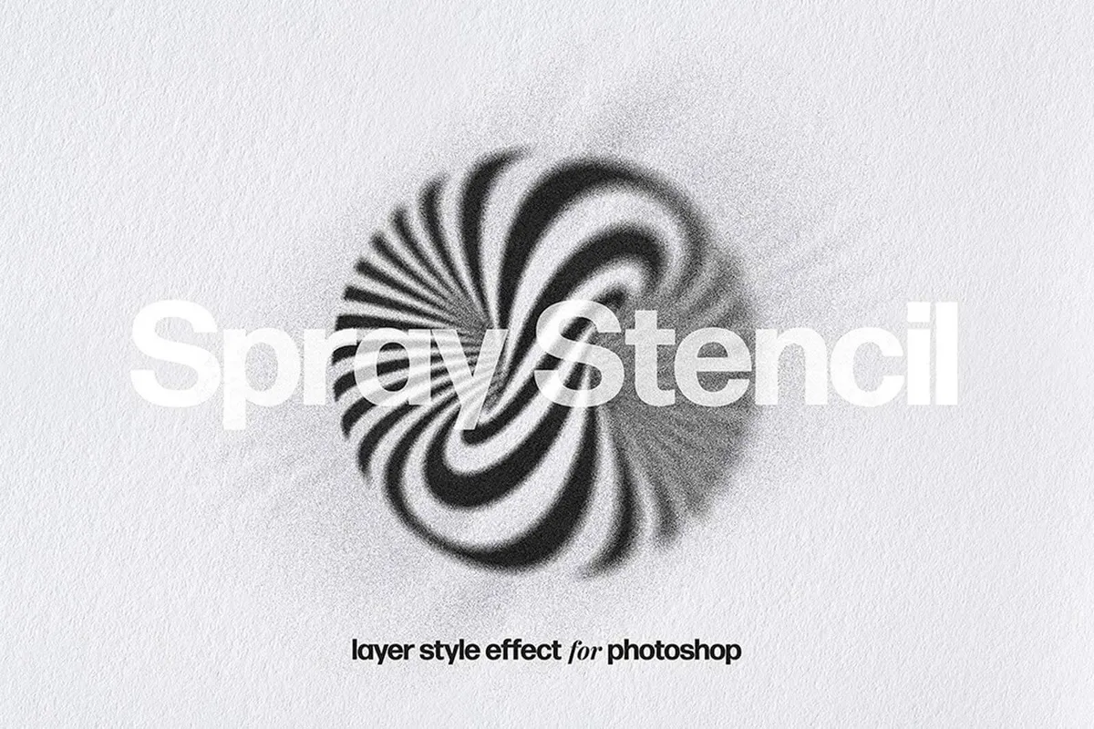 Spray Stencil Layer Style
