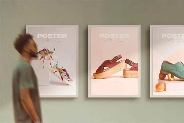 Street Ads Poster Mockup