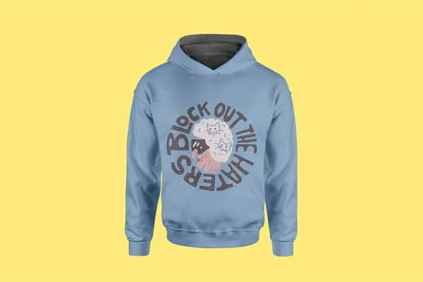 Mens Hoodie Mockup