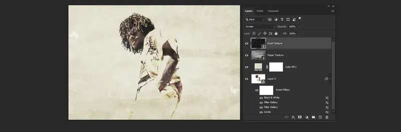 How To Make Photoshop Vintage Effect