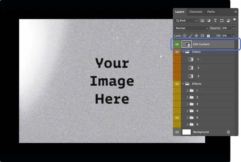 Changing the Placeholder of the Smart Object with Your Image