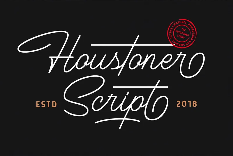 Houstoner Script Font