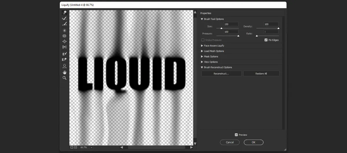 How To Create Melting Text Effect in Photoshop