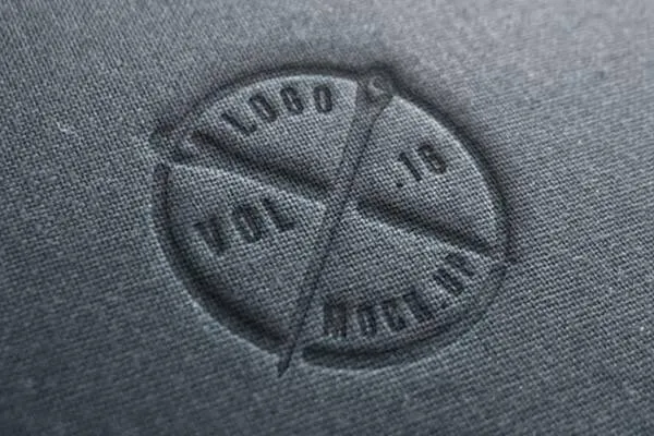 Linen Logo Mockup Template