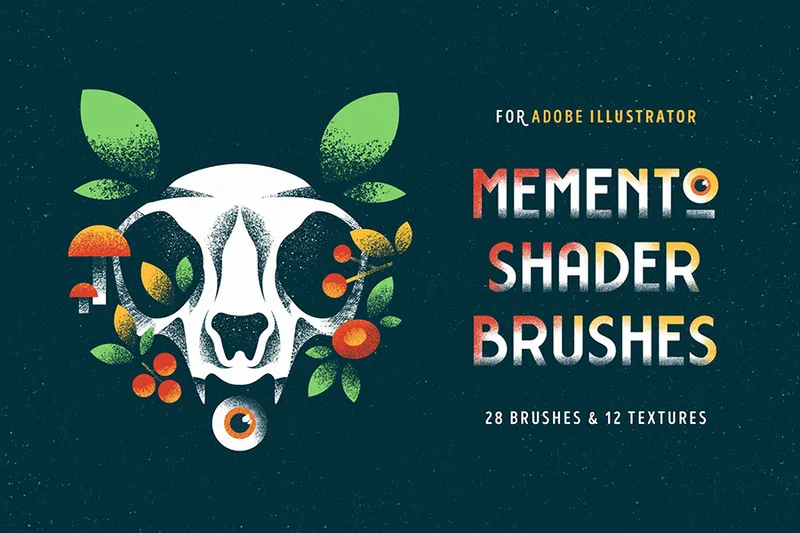 Memento Shader Brushes for Illustrator