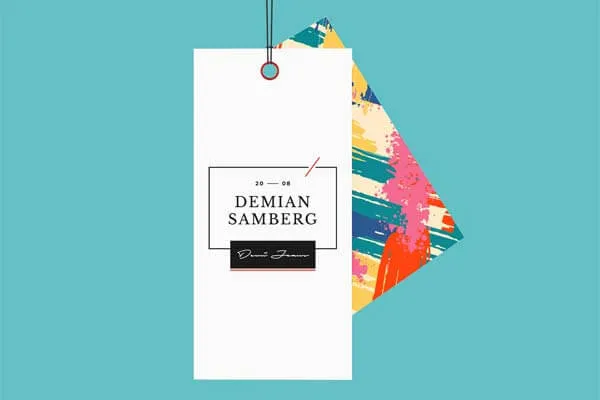 Label Tag Mockup