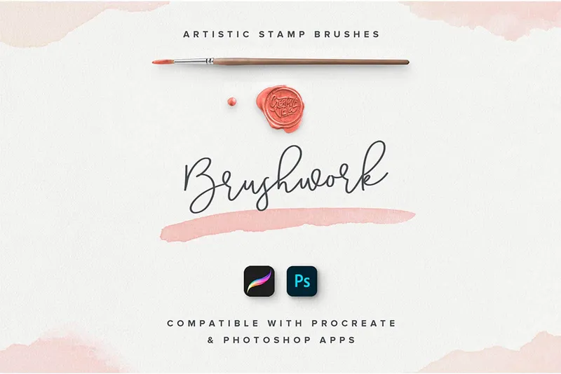 Stamp PS and Procreate Brushes