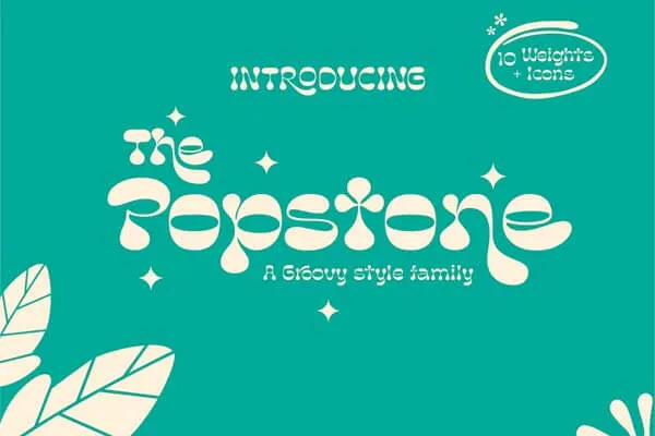 Popstone Display Font