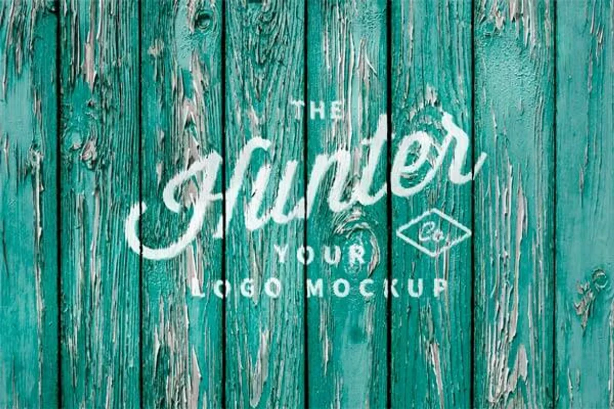 Ragged Wood Logo Mockup