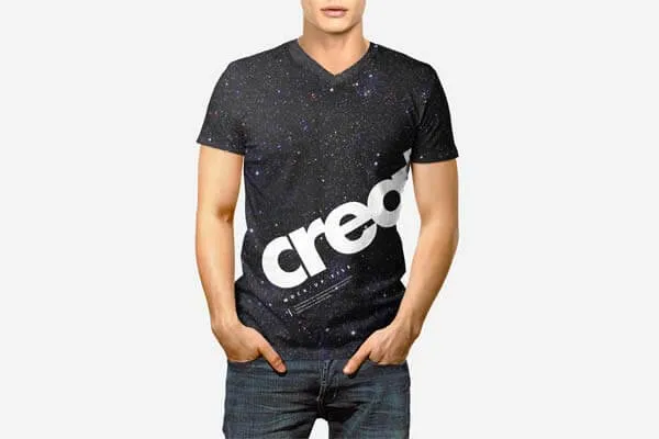 Men T-Shirt Mockup Set