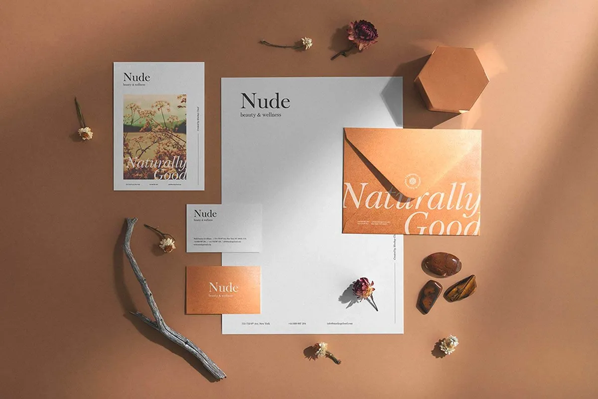 Nude Branding Mockups