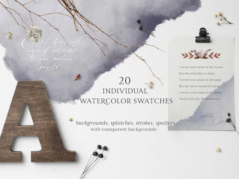 Free Folklore Watercolor Set