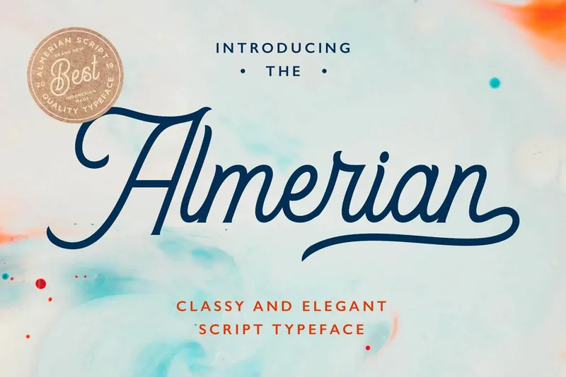 Almerian Script Typeface