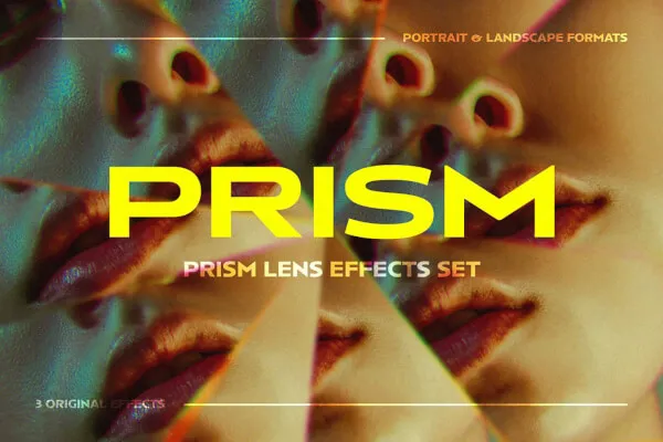 Crystal Prism Photo Effect