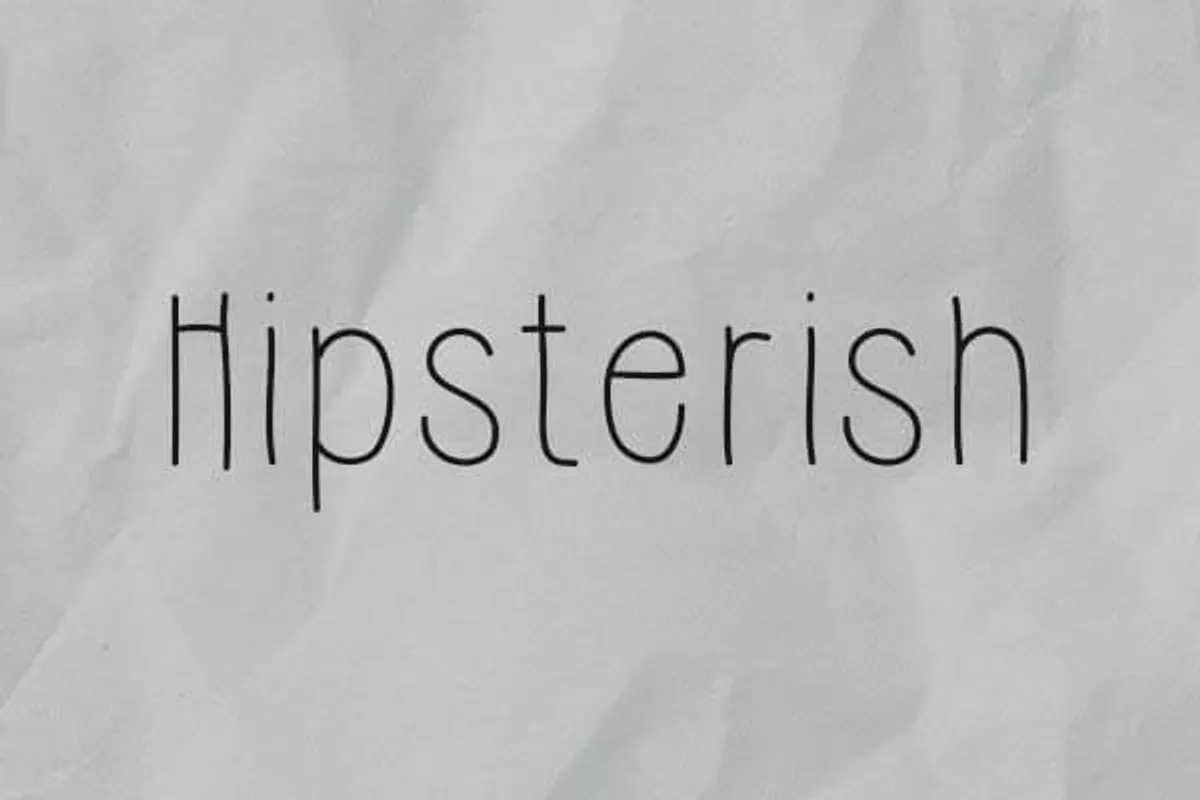 Hipsterish