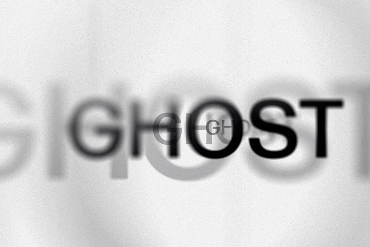 Ghost Letters Text Effect