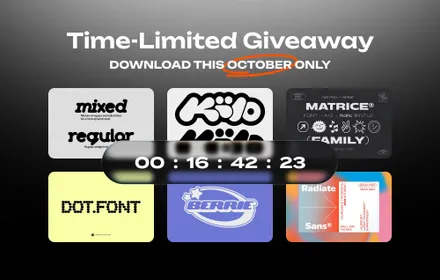 Pixelbuddha July Tim-Limited Giveaway — six massive design products, available for subscribers this month.