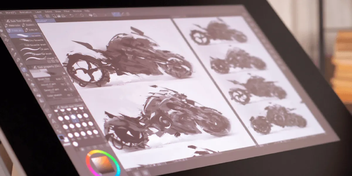 Clip Studio Paint Interface