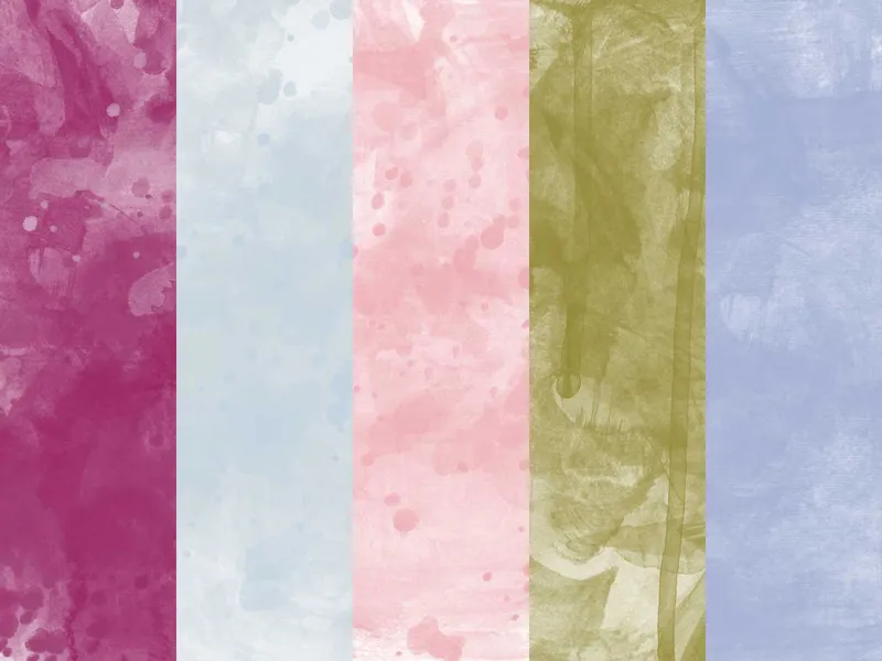 5 Watercolor Texture Backgrounds