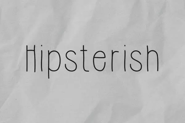 Hipsterish