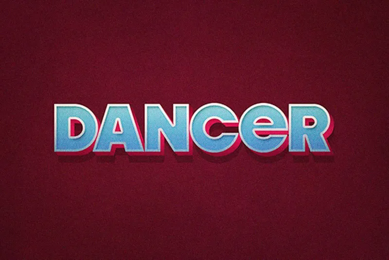 Retro Style Text Effects Vol.2