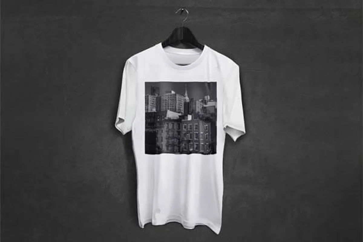 Hanging T-Shirt Mockup