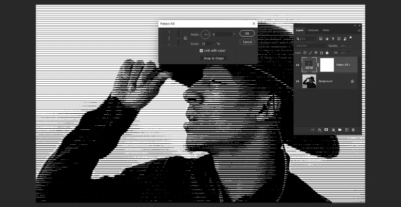 How to Create Photoshop Halftone Effect