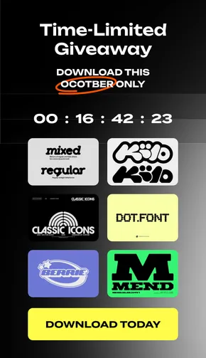Pixelbuddha August Time-Limited Giveaway — six design products, available for subscribers this month
