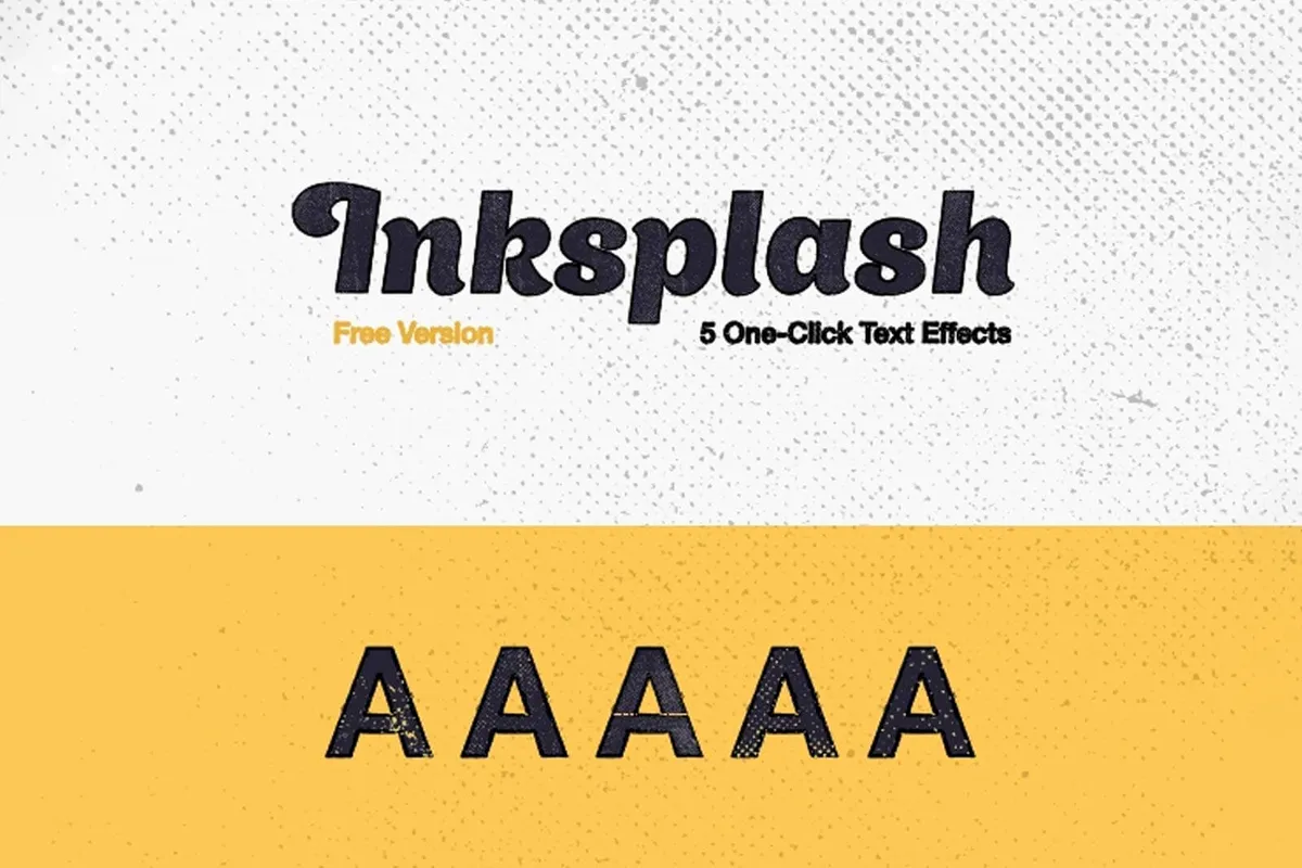 Inksplash Text Effects