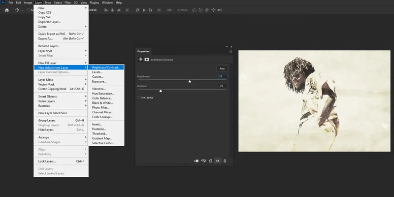 How To Make Photoshop Vintage Effect