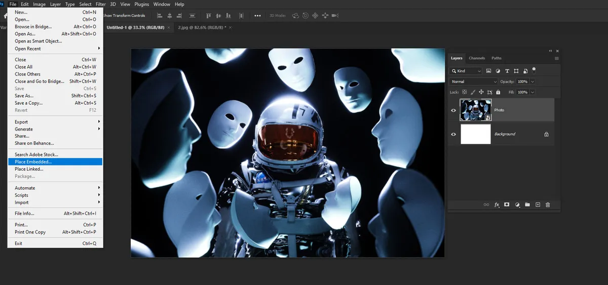 Glitch Effect in Photoshop