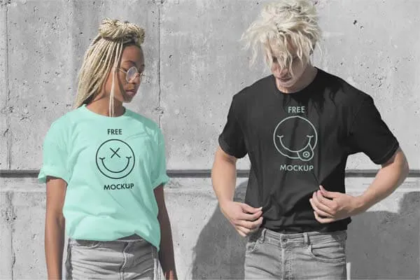 T-Shirts PSD Mockup